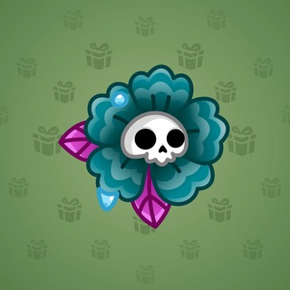 Skull Flower #19225