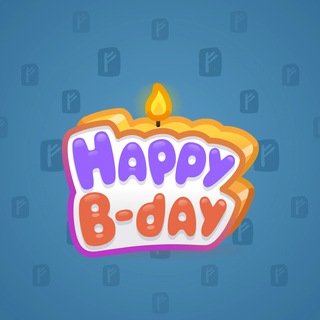 B-Day Candle #54690