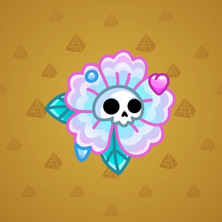 Skull Flower #13205