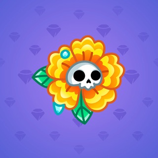 Skull Flower #21523