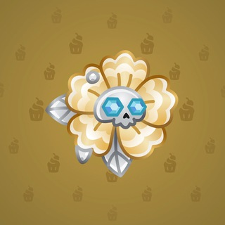 Skull Flower #7800