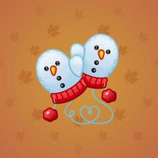 Snow Mittens #34786