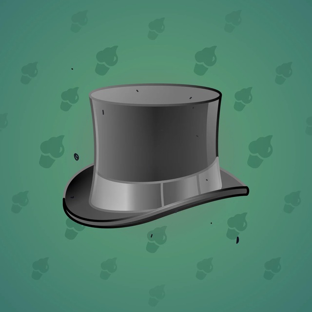 NFT-подарок Top Hat Grey Gatsby