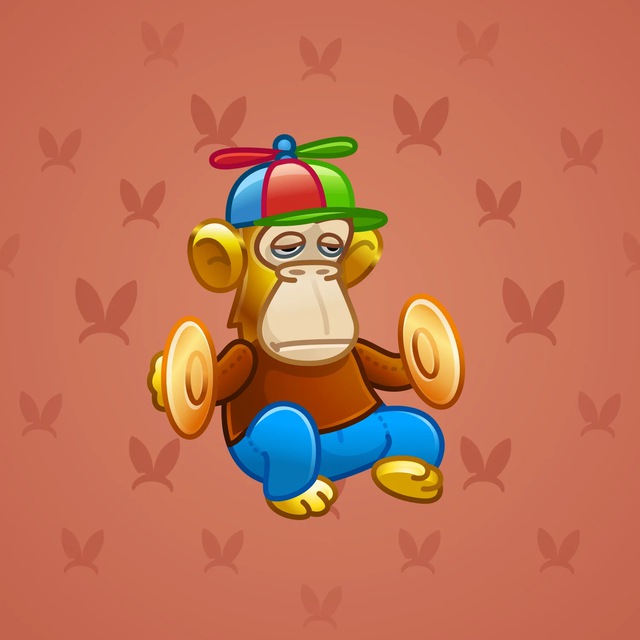 NFT-подарок Jolly Chimp Tired Primate