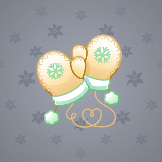 Snow Mittens #2426