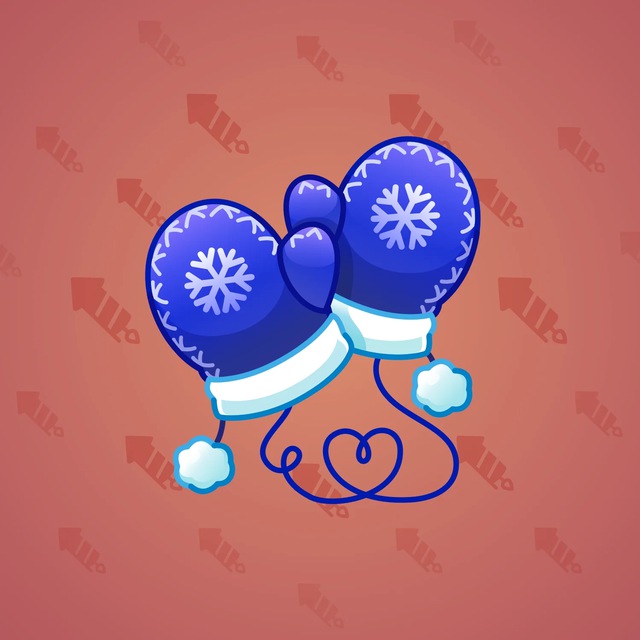 NFT-подарок Snow Mittens Blueberry