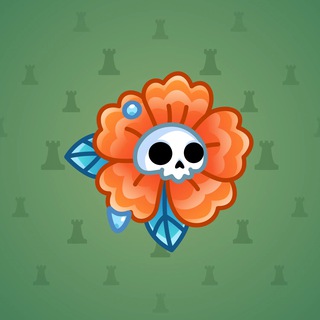 Skull Flower #14554