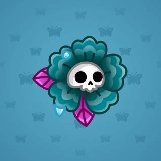 Skull Flower #18587