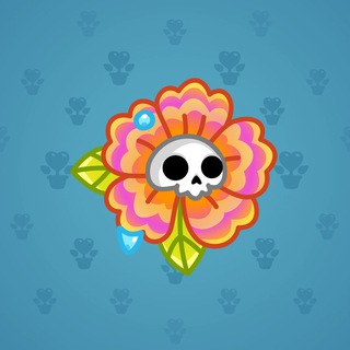 Skull Flower #5944