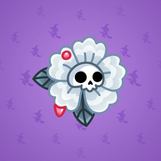 Skull Flower #14840