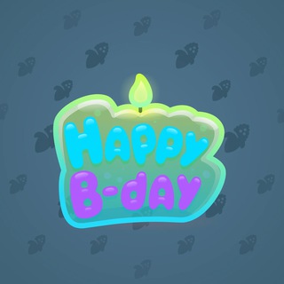 B-Day Candle #43818