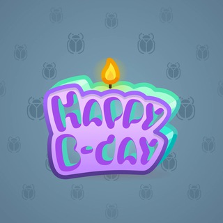 B-Day Candle #82933