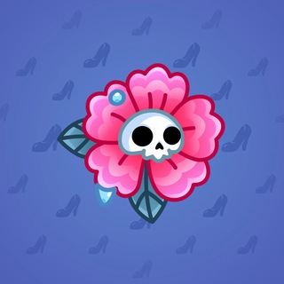 Skull Flower #13182