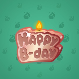 B-Day Candle #75294