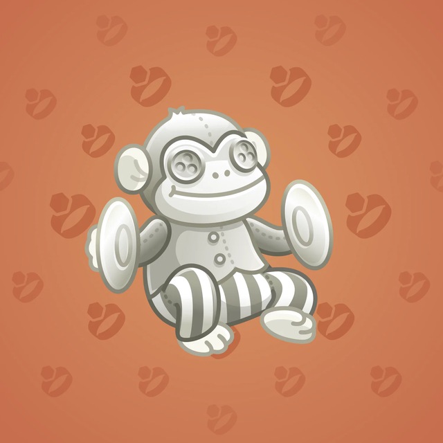 NFT-подарок Jolly Chimp Grayscale