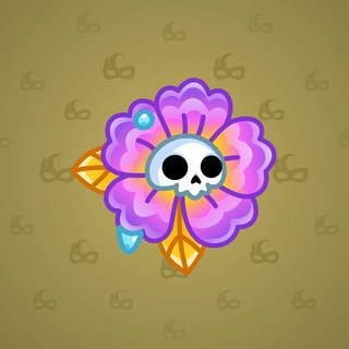 Skull Flower #3311