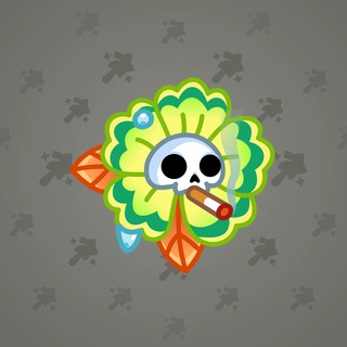 Skull Flower #1543