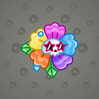 Skull Flower #8401
