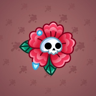 Skull Flower #5030