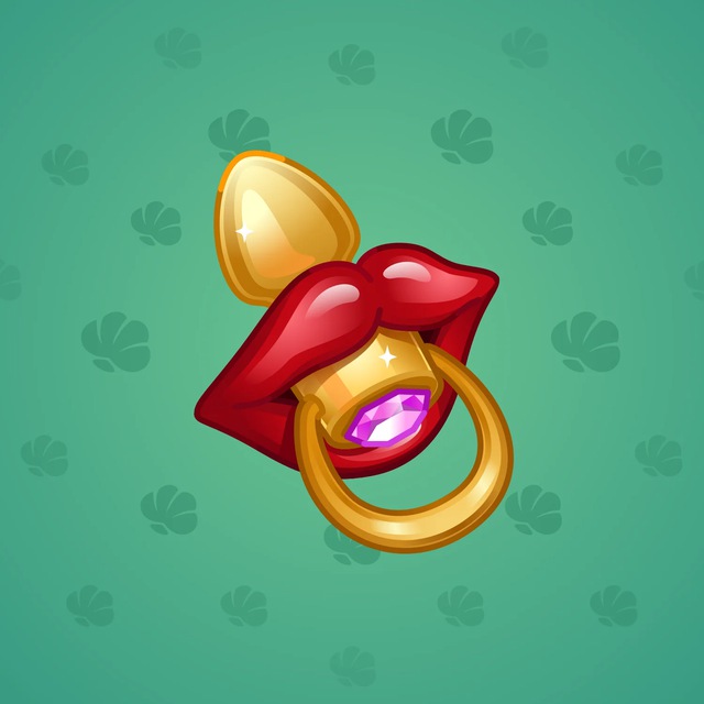 NFT-подарок Bling Binky Red Lipstick