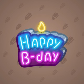 B-Day Candle #134362