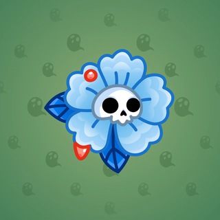 Skull Flower #11949