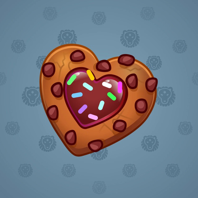 NFT-подарок Cookie Heart Choco Fudge