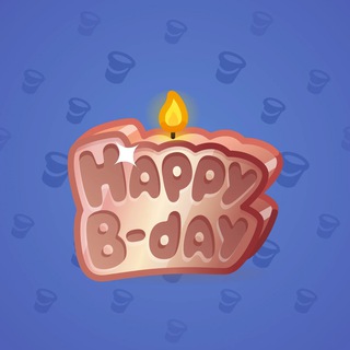 B-Day Candle #16875