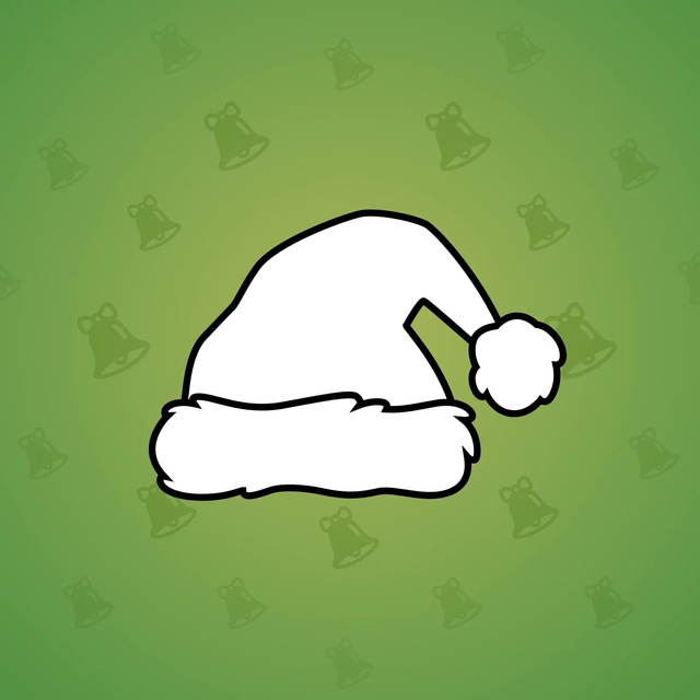 NFT-подарок Santa Hat Inky White