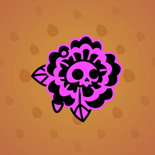 Skull Flower #14446