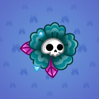 Skull Flower #6453