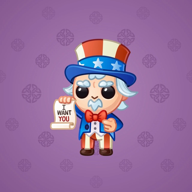 NFT-подарок Liberty Figure Uncle Sam