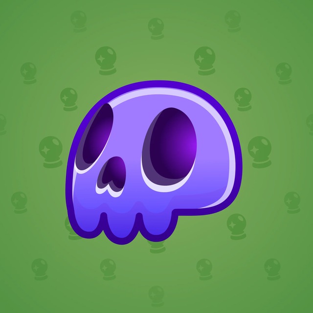 NFT-подарок Electric Skull Indigo Husk