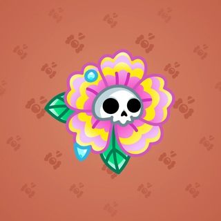 Skull Flower #8820