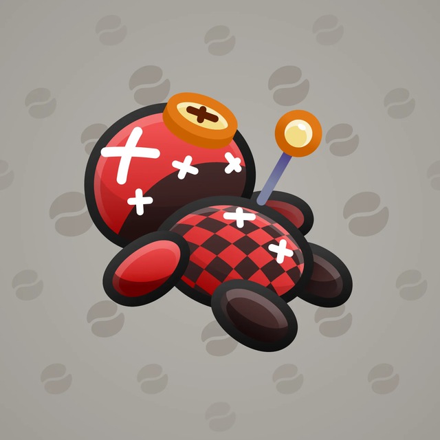 NFT-подарок Voodoo Doll Red Checker
