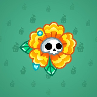 Skull Flower #12024