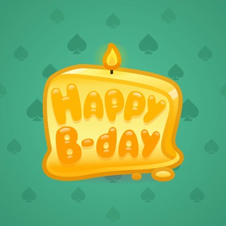 B-Day Candle #93422