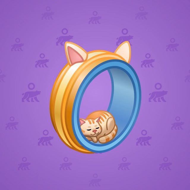 NFT-подарок Bonded Ring Cat Bed
