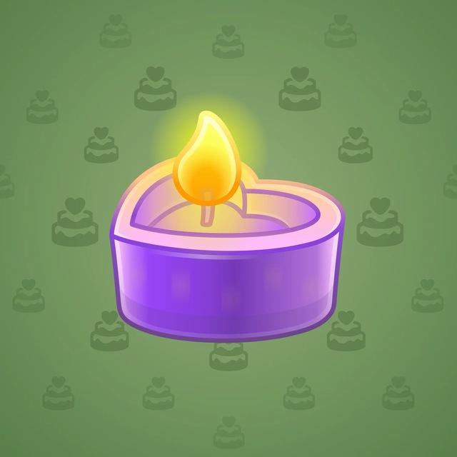 NFT-подарок Love Candle Mulberry