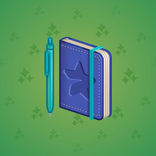 NFT-подарок Star Notepad Indigo
