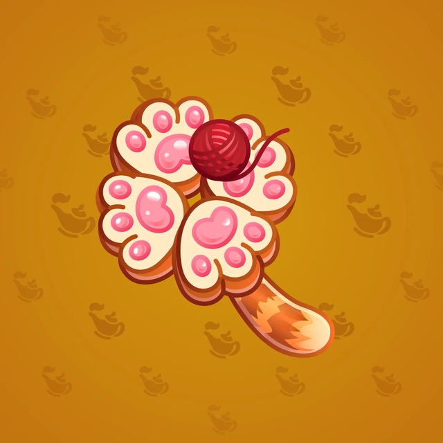 NFT-подарок Clover Pin Purrfect Paw
