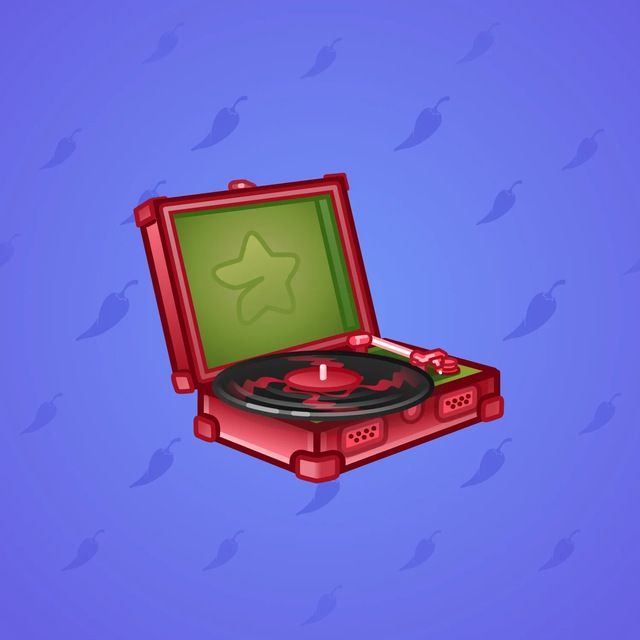 NFT-подарок Record Player Mon Cherry