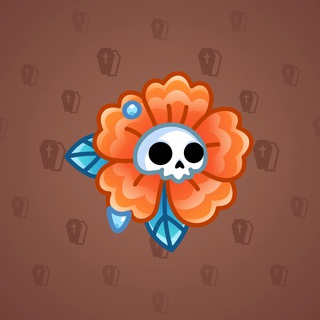 Skull Flower #10981