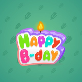 B-Day Candle #64123
