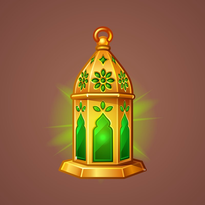 NFT-подарок Mirage Lamp Verdant Gold