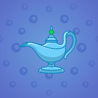Genie Lamp #4372