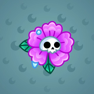 Skull Flower #3120