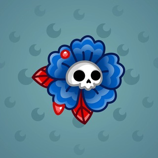 Skull Flower #15578