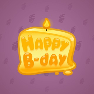 B-Day Candle #184046
