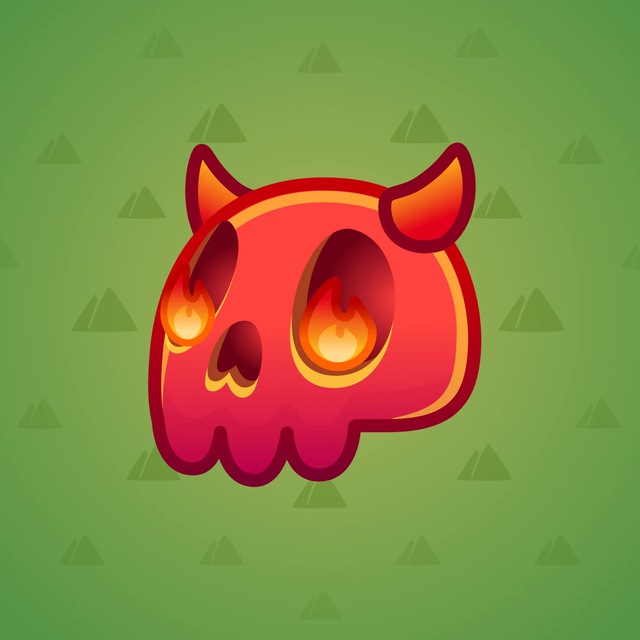 NFT-подарок Electric Skull Hellfire